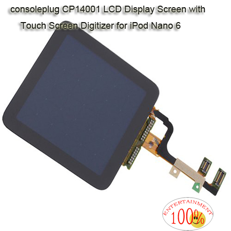 LCD Display Screen with Touch Screen Digitizer for iPod Nano 6